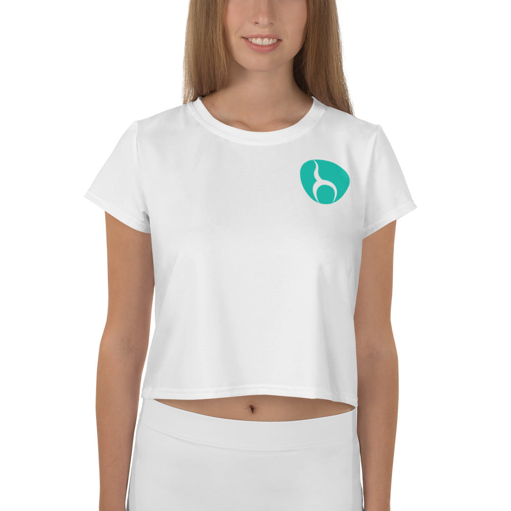 All-Over Print Crop Tee