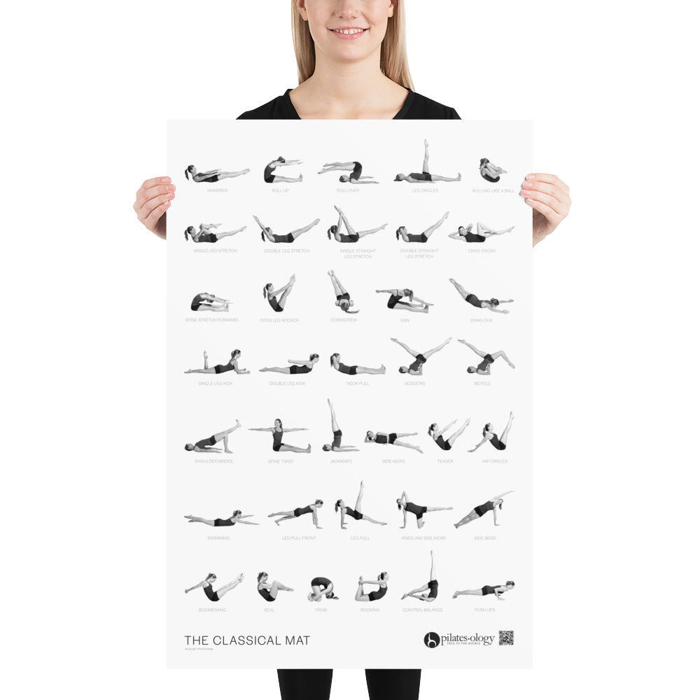 Classical Mat Poster (Vertical, 24x36) – Pilatesology Merch Store