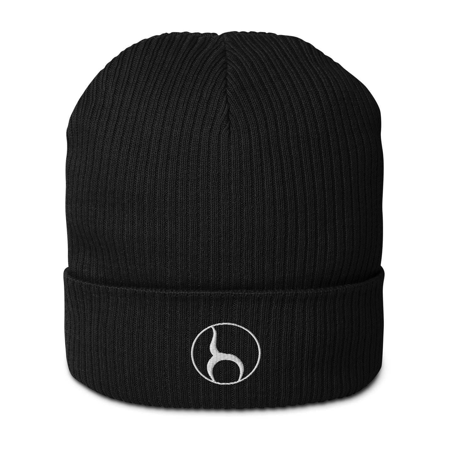 Organic ribbed beanie