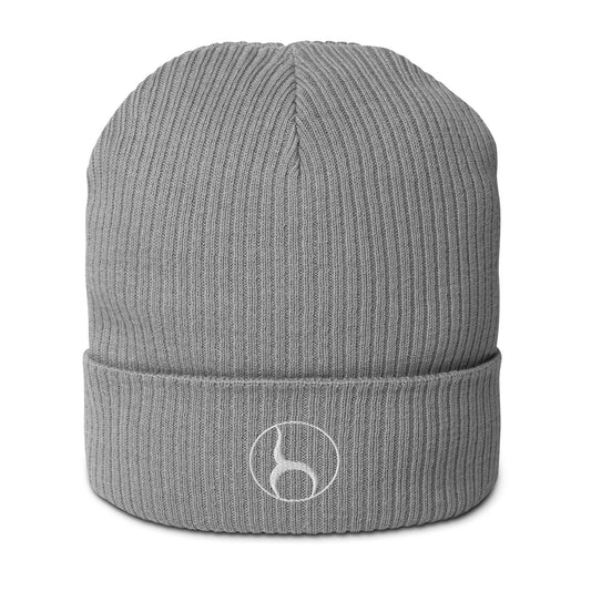 Organic ribbed beanie