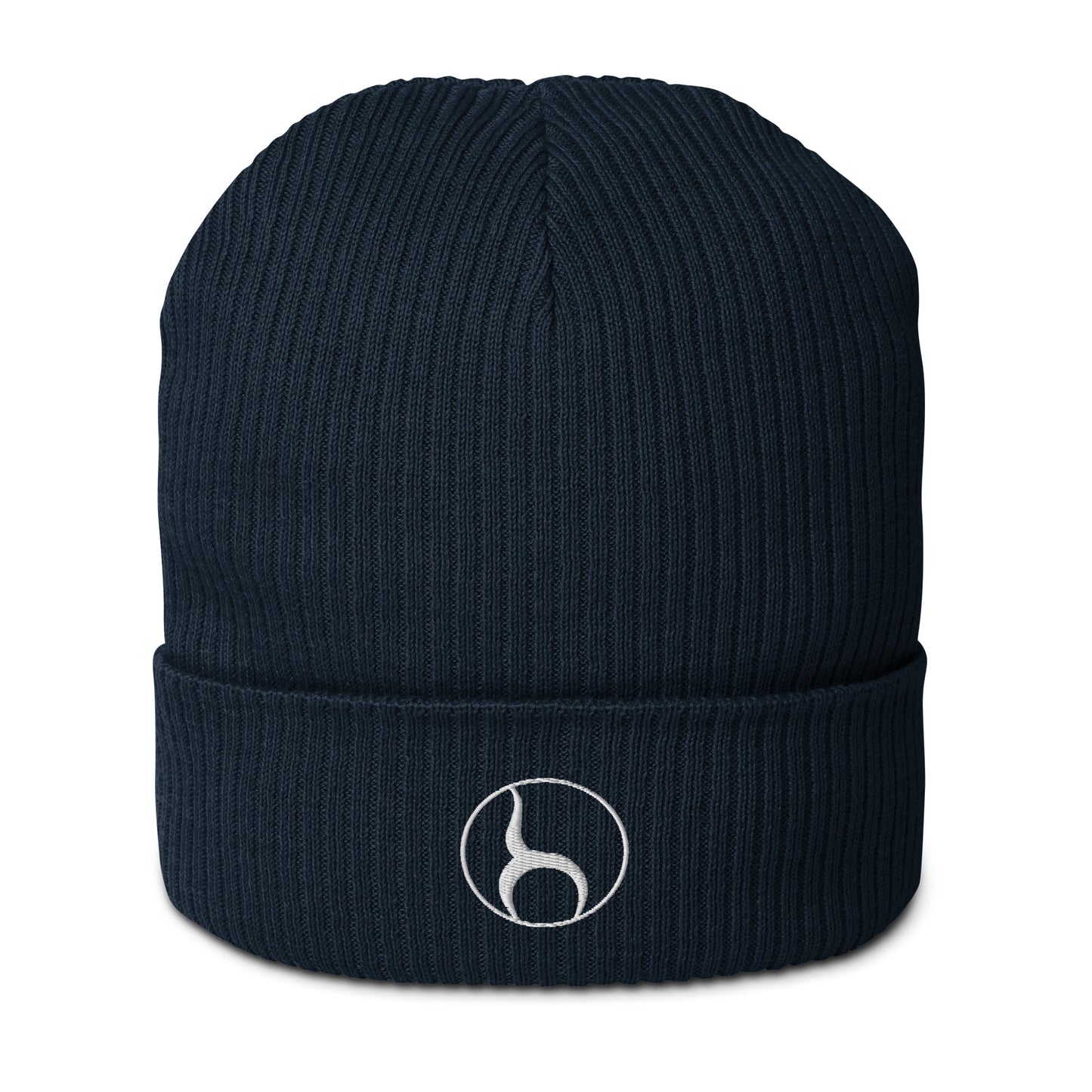 Organic ribbed beanie