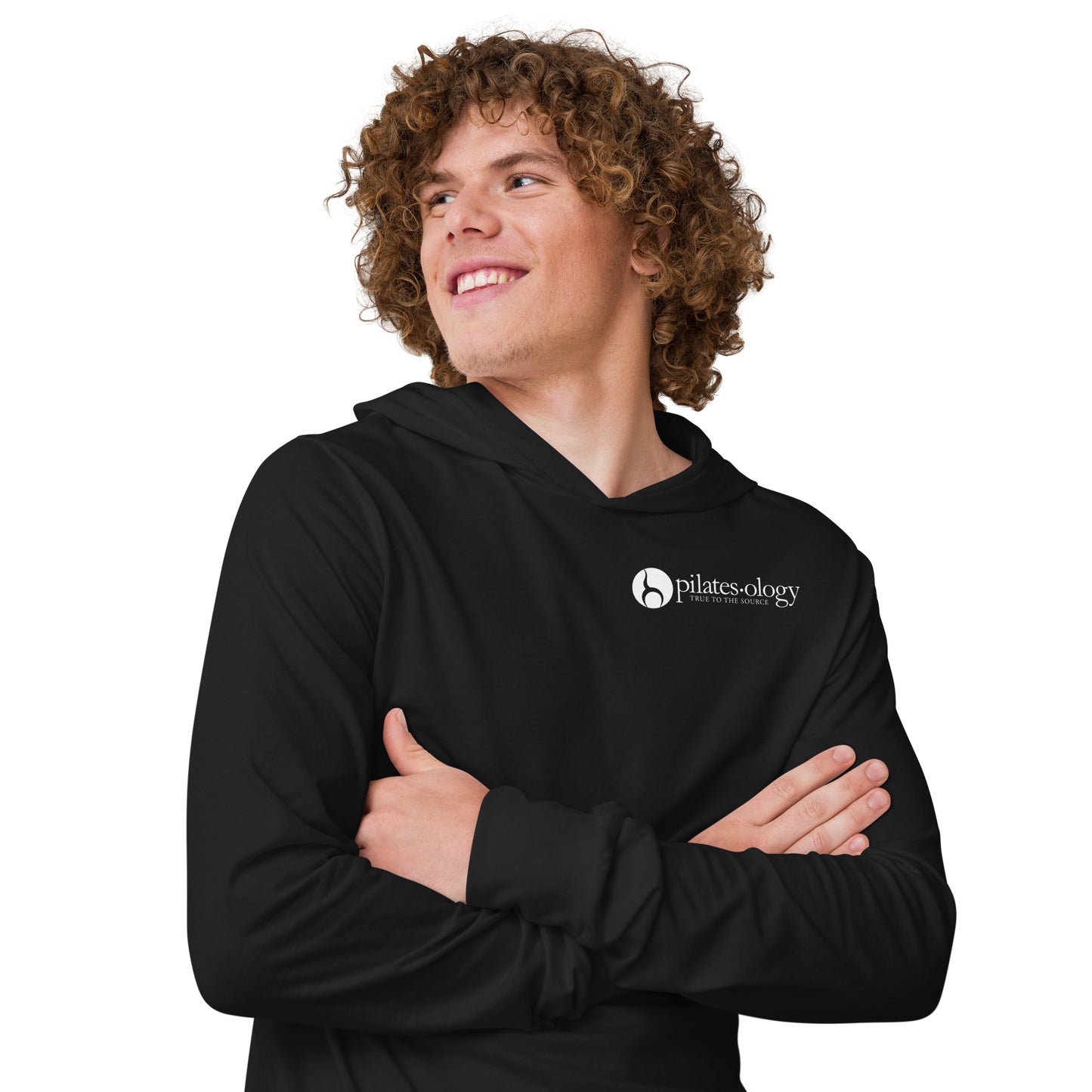 Unisex Hooded long-sleeve tee