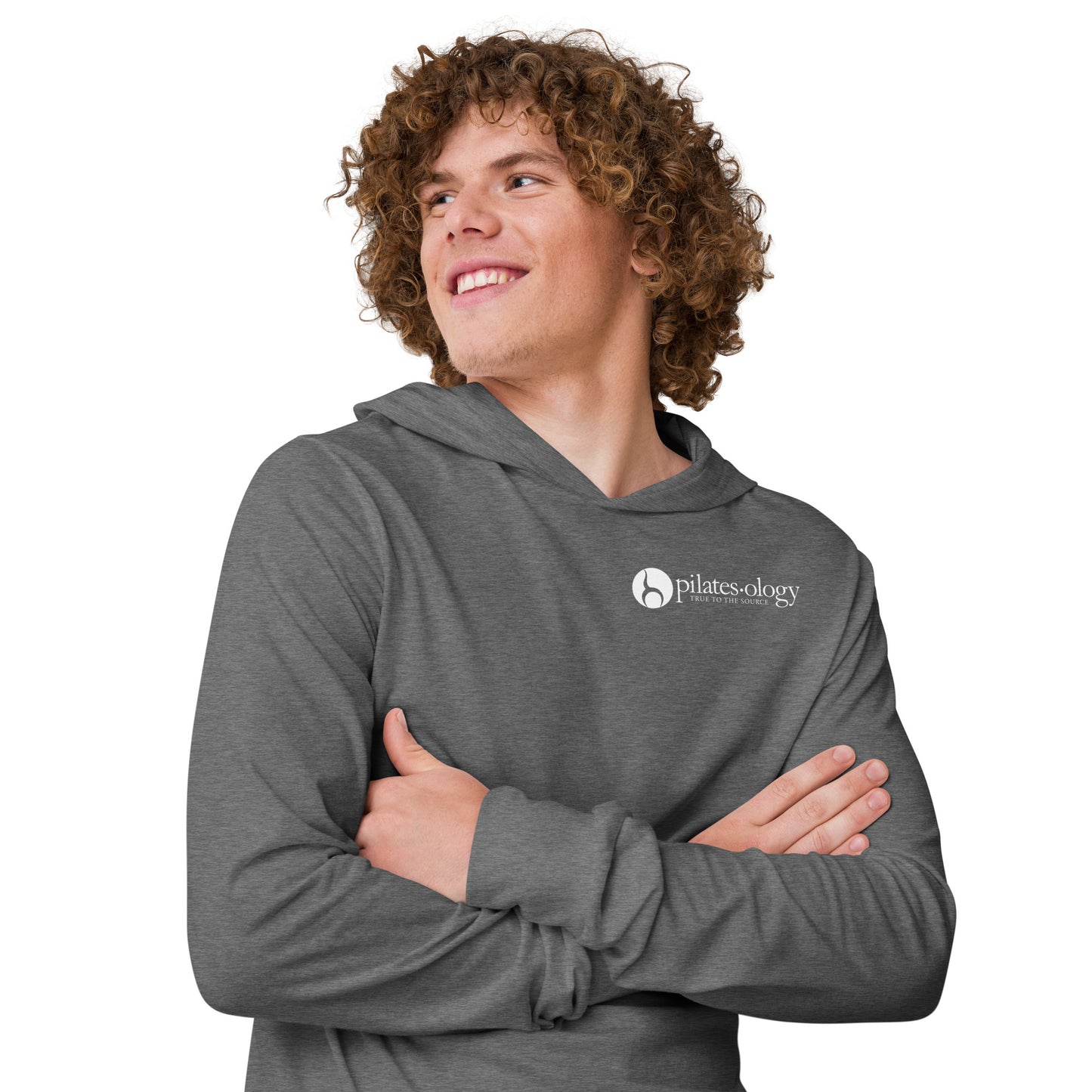 Unisex Hooded long-sleeve tee