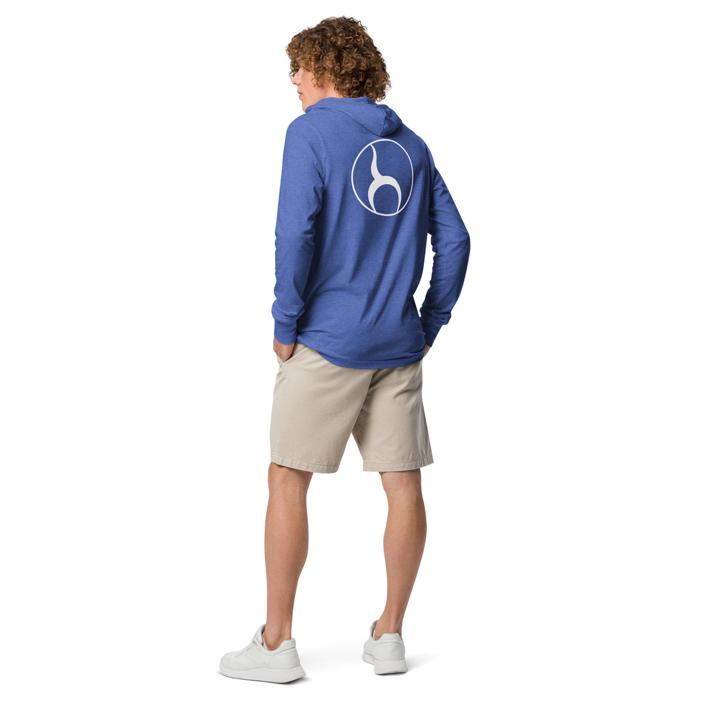 Unisex Hooded long-sleeve tee