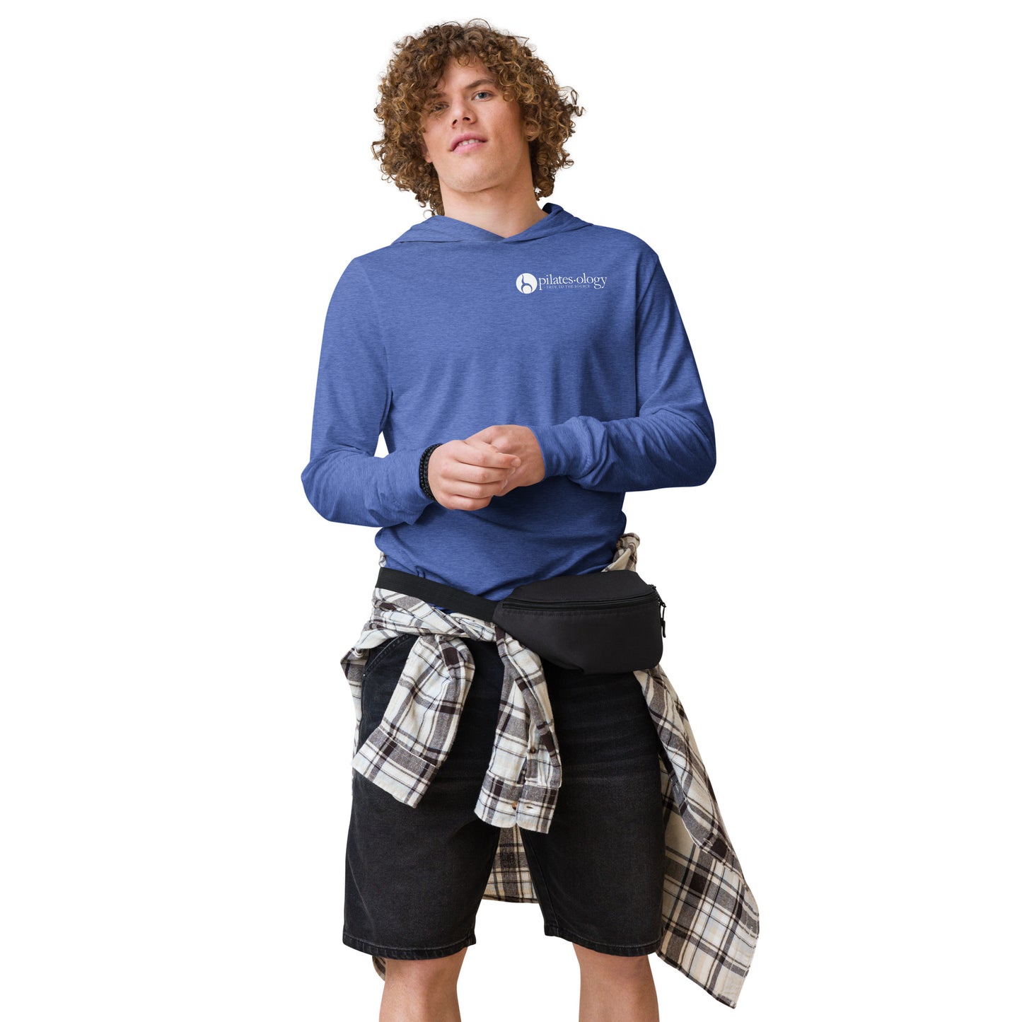 Unisex Hooded long-sleeve tee